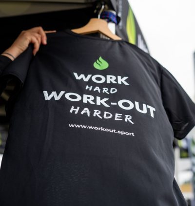 Het originele Work-Out T-shirt, klaar voor jouw training.